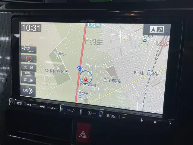 ダイハツ トール Gターボ SAⅡ 埼玉県 2017(平29)年 4.1万km パールホワイトⅢ 禁煙車　アルパイン9インチナビ Bluetooth バックカメラ 両側パワースライドドア コーナーセンサー レーンキープアシスト クルーズコントロール 衝突軽減システム スペアキー ETC