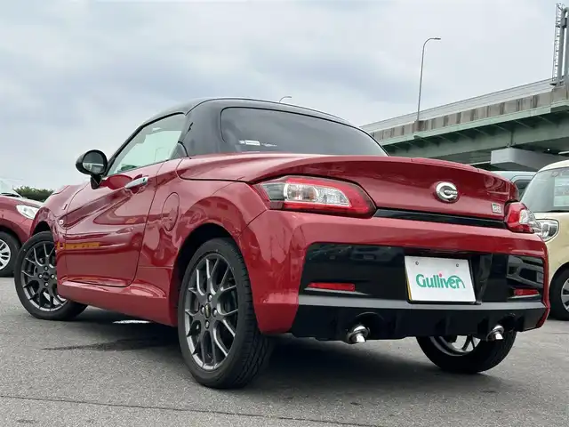 ダイハツ コペン GRスポーツ 愛知県 2022(令4)年 0.9万km マタドールレッドP ワンオーナー/スマートキー/プッシュスタート/純正ナビ/フルセグTV/BT/バックカメラ/BBS16インチAW/ETC/オートライト/パドルシフト/ステアリングスイッチ/前席シートヒーター/純正フロアマット/取説、保証書/スペアキー