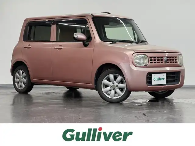 スズキ ラパン X 三重県 2012(平24)年 8.4万km チェリーピンクパールメタリック ガソリン/FF/インパネCVT/KENWOOD CD・MDプレイヤー（AM/FM/AUX対応）/ETC/安全/・ABS/装備/・プッシュスタート/・スマートキーx2/・電動格納ドアミラー/・パワーウインドウ/・マニュアルエアコン/・純正14inAW