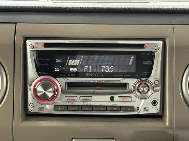 スズキ ラパン X 三重県 2012(平24)年 8.4万km チェリーピンクパールメタリック ガソリン/FF/インパネCVT/KENWOOD CD・MDプレイヤー（AM/FM/AUX対応）/ETC/安全/・ABS/装備/・プッシュスタート/・スマートキーx2/・電動格納ドアミラー/・パワーウインドウ/・マニュアルエアコン/・純正14inAW