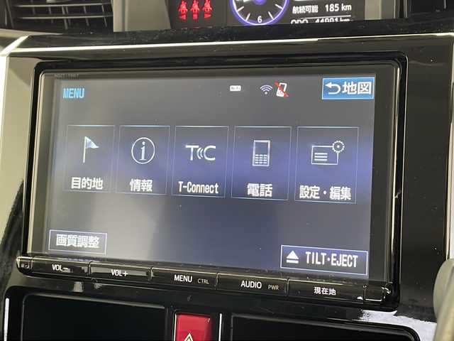 トヨタ タンク カスタムG S 千葉県 2017(平29)年 4.5万km ブラックマイカメタリック 衝突被害軽減システム/横滑り防止装置/純正大型SDナビ/　（Bluetooth/CD/DVD/フルセグTV）/ミュージックサーバー（SD)/純正ETC/クルーズコントロール/両側パワースライドドア/純正フロアマット/パワーステアリング/パワーウィンドウ/アイドリングストップ/ロールサンシェード/プッシュボタン/オートライト/純正14インチアルミホイール