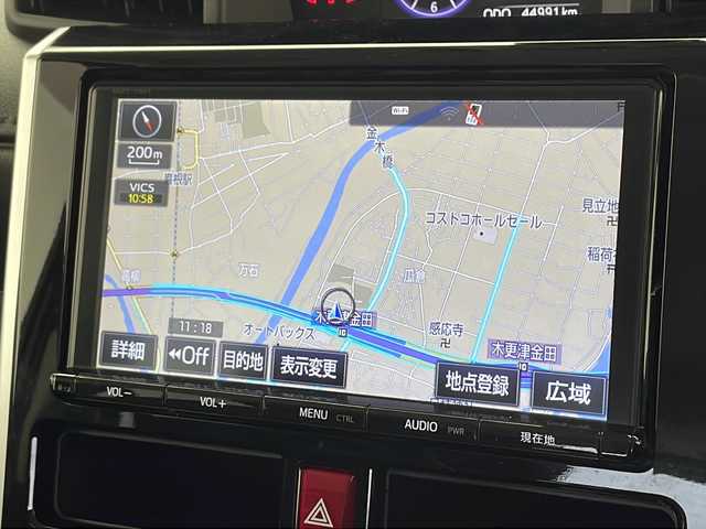 トヨタ タンク カスタムG S 千葉県 2017(平29)年 4.5万km ブラックマイカメタリック 衝突被害軽減システム/横滑り防止装置/純正大型SDナビ/　（Bluetooth/CD/DVD/フルセグTV）/ミュージックサーバー（SD)/純正ETC/クルーズコントロール/両側パワースライドドア/純正フロアマット/パワーステアリング/パワーウィンドウ/アイドリングストップ/ロールサンシェード/プッシュボタン/オートライト/純正14インチアルミホイール