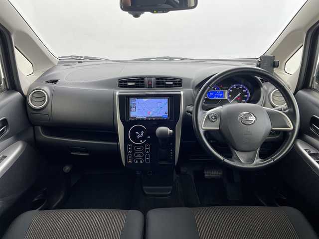 日産 デイズ ハイウェイスターG ターボ 愛知県 2014(平26)年 4.8万km プレミアムパープルP 社外ナビ/・ワンセグTV/・Bluetooth/・CD/・AM/FM/アラウンドビューモニター/純正アルミホイール/ETC/HIDヘッドライト/スマートキー/プッシュスタート/横滑り防止装置/ステアリングスイッチ/ドライブレコーダー
