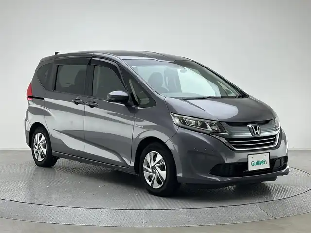 ホンダ フリード ハイブリット G ホンダセンシング 兵庫県 2017(平29)年 6.6万km モダンスティールM 純正メモリナビ/(CD/DVD/BT/フルセグ）/HDMI/前後ドライブレコーダー/バックカメラ/両側パワースライドドア/ビルトインETC/ACC/LKA/PCS/純正フロアマット/純正ドアバイザー/LEDヘッドライト
