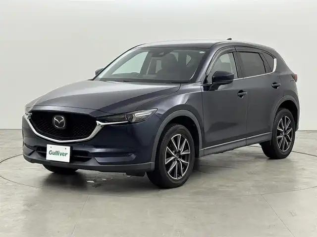 マツダ ＣＸ－５ XD Lパッケージ 福岡県 2017(平29)年 6.4万km ディープクリスタルブルーマイカ マツダコネクトナビ／フルセグＴＶ　/バック、サイドカメラ　/レーダークルコン　/コーナーセンサー　/スマートシティブレーキサポート　/レーンキープ　/ＢＳＭ　/シートヒーター　/ステアリングヒーター　/パワーバックドア　/ＬＥＤヘッドライト