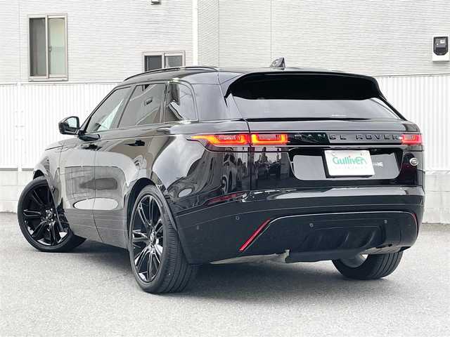 ランドローバー レンジローバーヴェラール Rダイナミック HSE 250PS 栃木県 2022(令4)年 3.5万km 黒 ワンオーナー/サンルーフ/純正ナビ（BT/AppleCarPlay/Android Auto)/MERIDIANプレミアムサウンド/前席マッサージ機能/デジタルインナーミラー/ヘッドアップディスプレイ/前席メモリーシート/茶皮シート/前席メモリーシート/シートヒーター/エアーシート/全方位モニター（バック・サイド・フロント）/ドライブレコーダー（前後）/LEDヘッドライト/レーダークルーズコントロール/ブラインドスポットモニター/ステアリングヒーター/エマージェンシーブレーキ/純正20inAW/スマートキー/スペアキー１/メーカー保証書/取扱説明書