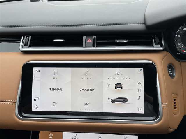ランドローバー レンジローバーヴェラール Rダイナミック HSE 250PS 栃木県 2022(令4)年 3.5万km 黒 ワンオーナー/サンルーフ/純正ナビ（BT/AppleCarPlay/Android Auto)/MERIDIANプレミアムサウンド/前席マッサージ機能/デジタルインナーミラー/ヘッドアップディスプレイ/前席メモリーシート/茶皮シート/前席メモリーシート/シートヒーター/エアーシート/全方位モニター（バック・サイド・フロント）/ドライブレコーダー（前後）/LEDヘッドライト/レーダークルーズコントロール/ブラインドスポットモニター/ステアリングヒーター/エマージェンシーブレーキ/純正20inAW/スマートキー/スペアキー１/メーカー保証書/取扱説明書