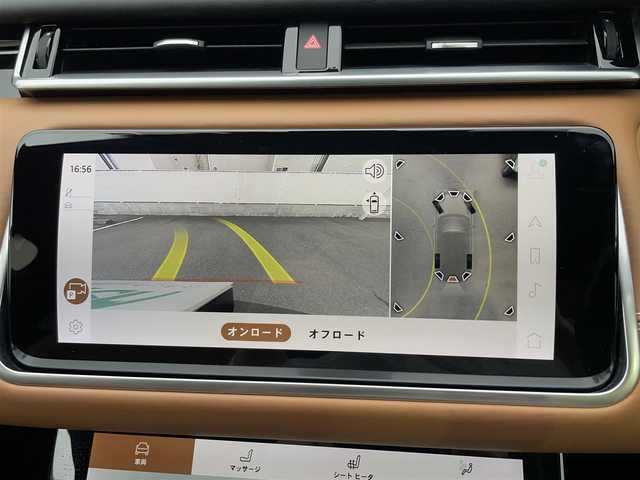 ランドローバー レンジローバーヴェラール Rダイナミック HSE 250PS 栃木県 2022(令4)年 3.5万km 黒 ワンオーナー/サンルーフ/純正ナビ（BT/AppleCarPlay/Android Auto)/MERIDIANプレミアムサウンド/前席マッサージ機能/デジタルインナーミラー/ヘッドアップディスプレイ/前席メモリーシート/茶皮シート/前席メモリーシート/シートヒーター/エアーシート/全方位モニター（バック・サイド・フロント）/ドライブレコーダー（前後）/LEDヘッドライト/レーダークルーズコントロール/ブラインドスポットモニター/ステアリングヒーター/エマージェンシーブレーキ/純正20inAW/スマートキー/スペアキー１/メーカー保証書/取扱説明書