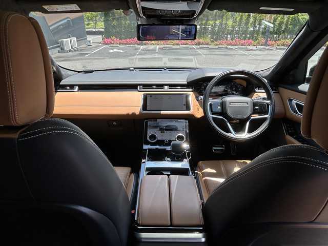 ランドローバー レンジローバーヴェラール オーリックエディション 福島県 2022(令4)年 3.5万km 黒 ワンオーナー/サンルーフ/純正ナビ（BT/AppleCarPlay/Android Auto)/MERIDIANプレミアムサウンド/前席マッサージ機能/デジタルインナーミラー/ヘッドアップディスプレイ/前席メモリーシート/茶皮シート/前席メモリーシート/シートヒーター/エアーシート/全方位モニター（バック・サイド・フロント）/ドライブレコーダー（前後）/LEDヘッドライト/レーダークルーズコントロール/ブラインドスポットモニター/ステアリングヒーター/エマージェンシーブレーキ/純正20inAW/スマートキー/スペアキー１/メーカー保証書/取扱説明書