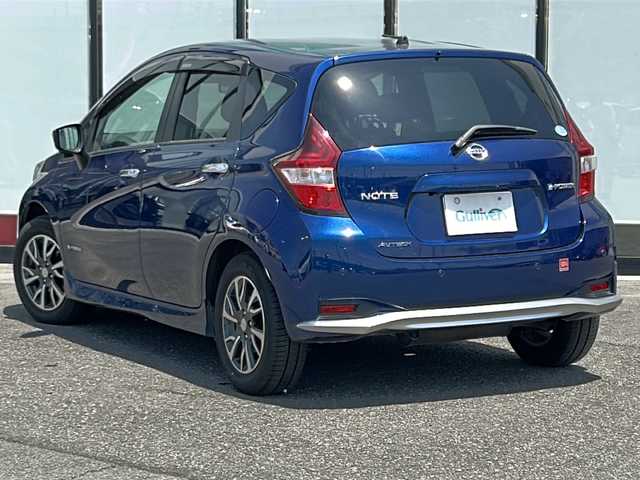 日産 ノート e－パワーオーテック FOUR 山形県 2020(令2)年 10.3万km オーロラフレアブルーパール 4WD/衝突被害軽減システム/純正ナビ/（Bluetooth/CD/DVD/フルセグ)/全方位カメラ/ステアリングスイッチ/純正ドライブレコーダー/電動格納ミラー/ウィンカーミラー/ETC/ドアバイザー