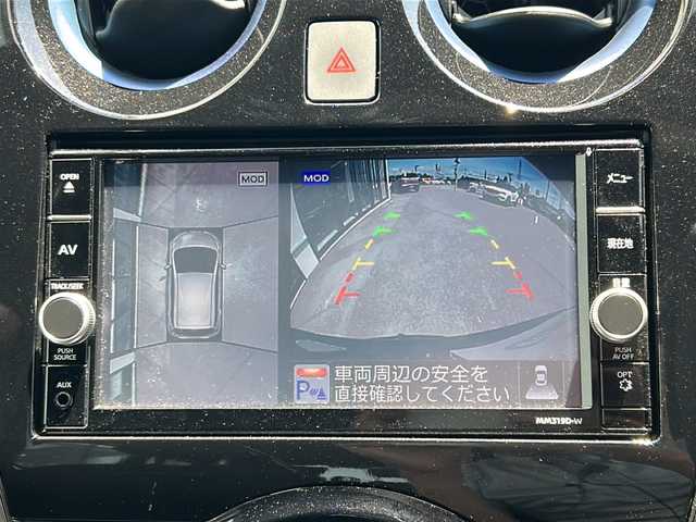 日産 ノート e－パワーオーテック FOUR 山形県 2020(令2)年 10.3万km オーロラフレアブルーパール 4WD/衝突被害軽減システム/純正ナビ/（Bluetooth/CD/DVD/フルセグ)/全方位カメラ/ステアリングスイッチ/純正ドライブレコーダー/電動格納ミラー/ウィンカーミラー/ETC/ドアバイザー