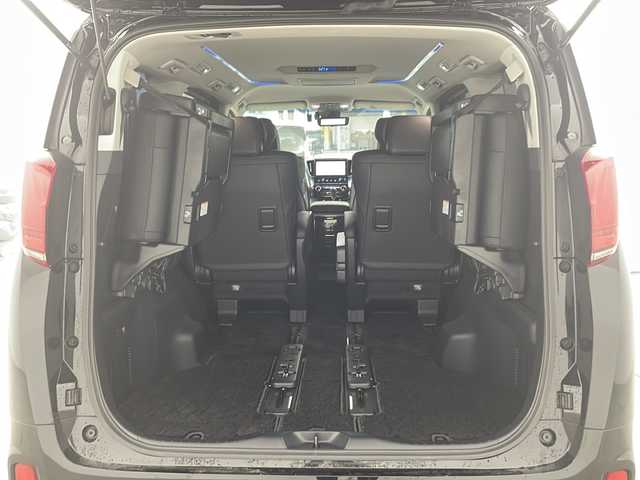 トヨタ アルファード S Cパッケージ 兵庫県 2019(令1)年 5.8万km ブラック ・Toyota Safety Sense/・プリクラッシュセーフティ/・レーントレーシングアシスト/・レーダークルーズコントロール（全車速追従機能付）/・ロードサインアシスト/・アダプティブハイビームシステム［AHS］/・ブラインドスポットモニター/・３眼LEDヘッドライト/・デジタルインナーミラー/・純正１０インチナビ/CD/DVD/SD/TV/BT/・純正リアフリップダウンモニター/・純正ドライブレコーダー/・ビルトインETC/・バックカメラ/・両側パワースライドドア/・パワーバックドア/・合成皮革シート/・シートヒーター/・エアシート/・前席パワーシート/・スマートキー/・ステアリングヒーター/・スマートキー