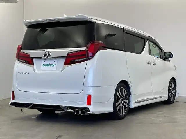 トヨタ アルファード S Cパッケージ 新潟県 2020(令2)年 2万km ホワイトパールクリスタルシャイン 禁煙車/純正メモリナビ/（BT/FM/AM/フルセグTV）/バックカメラ/ステアリングスイッチ/ステアリングヒーター/レザーシート/パワーシート/シートヒーター/エアシート/シートメモリー/オットマン/フリップダウンモニター/デジタルインナーミラー/純正三眼LEDオートヘッドライト/ツインムーンルーフ/ブラインドスポットモニター/前後ドライブレコーダー/モデリスタフルエアロ/シーケンシャルウィンカー/サンシェード/電格ミラー/ドアバイザー/ETC/取扱説明書/保証書/整備記録簿