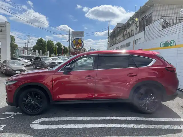 マツダ ＣＸ－８ XD ブラックトーンエディション 埼玉県 2022(令4)年 6.1万km ソウルレッドクリスタルM ディーゼル/アラウンドビューカメラ/7人乗り/純正メモリナビ/フルセグ/DVD/置くだけ充電/前後席シートヒーター/ステアリングヒーター/パワーシート/メモリーシート/純正アルミ/ETC/BSM/ACC/スマートキー/パワーバックドア/ コーナーセンサー
