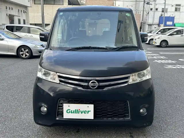 日産 ルークス ハイウェイスター ターボ LTD 神奈川県 2011(平23)年 4.8万km ブルーイッシュブラック 純正ナビ&フルセグTV/CD/SD/DVD/BT/前後ドライブレコーダー/両側パワースライドドア/ETC/盗難防止装置/フォグランプ/オートライト/スマートキー/プッシュスタート/Wエアバック/ABS/フロアマット/保証書/取扱説明書