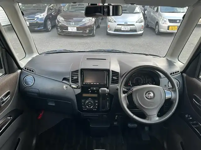 日産 ルークス ハイウェイスター ターボ LTD 神奈川県 2011(平23)年 4.8万km ブルーイッシュブラック 純正ナビ&フルセグTV/CD/SD/DVD/BT/前後ドライブレコーダー/両側パワースライドドア/ETC/盗難防止装置/フォグランプ/オートライト/スマートキー/プッシュスタート/Wエアバック/ABS/フロアマット/保証書/取扱説明書