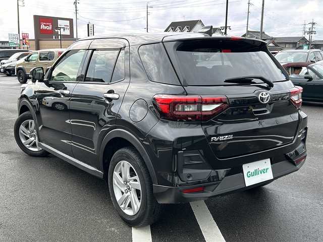 トヨタ ライズ G 岐阜県 2021(令3)年 3.7万km ブラックマイカメタリック 登録時36187km/純正ＳＤナビ/全方位カメラ/ＥＴＣ/Bluetooth/フルセグテレビ/USB入力端子/アイドリングストップ/プッシュスタート/スマートキー/スペアキー/純正アルミホイール/オートライト/コーナーセンサー/LEDライト