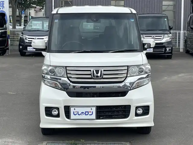 ホンダ Ｎ ＢＯＸ カスタム G SSパッケージ 宮城県 2015(平27)年 12.6万km プレミアムホワイトパール (株)IDOMが運営する【じしゃロン仙台店】の自社ローン専用車両になりますこちらは現金またはオートローンご利用時の価格です。自社ローンご希望の方は別途その旨お申付け下さい/純正ナビ/両側パワースライドドア/ETC/バックカメラ/スマートキー/プッシュスタート/ドアバイザー/ドアミラーウインカー