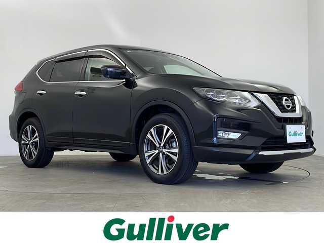 日産 エクストレイル 20Xi 鹿児島県 2018(平30)年 5.9万km ダイヤモンドブラック 純正９インチナビ/（フルセグTV/Bluetooth/CD/DVD/AM/FM）/アラウンドビューモニター　/プロパイロット　/前後ドライブレコーダー/デジタルインナーミラー　/インテリジェントエマージェンシーブレーキ　/電動リアゲート　/ビルドインＥＴＣ　/レザーシート　/ＬＥＤヘッドライト/ステアリングスイッチ/電動格納ミラー/オートライト/純正アルミホイール