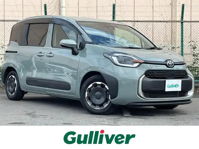 トヨタ シエンタ Z 東京都 2023(令5)年 1.4万km アーバンカーキ セーフティセンス/コンフォートパッケージ/純正８インチディスプレイオーディオ/バックモニター/温ハンドル/両側電動ドア/前席シートヒーター/ブラインドスポットモニター/ＥＴＣ/サイドバイザー