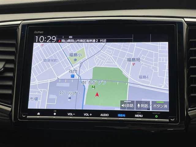ホンダ オデッセイ ハイブリッド アブソルート・EXホンダセンジング 岡山県 2018(平30)年 2.4万km プレミアムヴィーナスブラックP ディーラーオプション/・Gathers9インチナビ VXM-187VFNi/HDMI/地デジTV/CD/DVD/BT/CarPlay/USB/ホンダセンシング /・アダプティブクルーズコントロール/・衝突軽減ブレーキ/・レーンキープアシスト/マルチビューカメラ/パーキングアシスト /ブラインドスポットインフォメーション/LEDヘッドランプ/パーキングセンサー/純正17インチアルミホイール/両側パワースライドドア /前席シートヒーター/前席パワーシート /合皮ファブリックコンビシート/オットマン