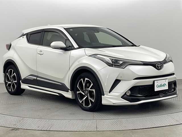 トヨタ Ｃ－ＨＲ G－T 新潟県 2017(平29)年 9.2万km ホワイトパールクリスタルシャイン MODELISTAエアロ/純正SDナビ/(AM/FM/CD/SD/フルセグ/Bluetooth/HDMI)/バックモニター/レーダークルーズコントロール/LEDオートライト/ハーフレザーシート/前席シートヒーター/純正18インチアルミホイール/ステアリングリモコン/純正フロアマット/ドアバイザー/スマートキー/ETC