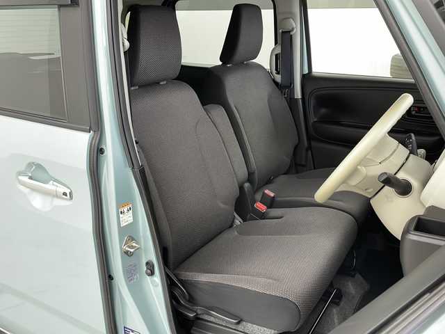 スズキ ワゴンＲ スマイル HYBRID S 鳥取県 2021(令3)年 2.7万km オフブルーメタリック/ホワイト2トーン ・４WD/・スズキ セーフティ サポート/・衝突被害軽減ブレーキ/・誤発進抑制機能、/逸脱警報機能/・純正9インチ　ナビ/・Bluetooth/CD/DVD/USB/フルセグTV/・AndroidAuto/AppleCarPlay/・アラウンドビューモニター/・両側パワースライドドア/・前席シートヒーター/・オートライト/・スマートキー/プッシュスタート/・レーンキープアシスト/・横滑り防止装置/・アイドリングストップ/・ETC