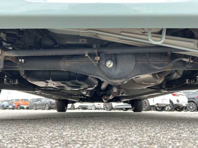 スズキ ワゴンＲ スマイル HYBRID S 富山県 2021(令3)年 2.7万km オフブルーメタリック/ホワイト2トーン ４WD/スズキ セーフティ サポート/衝突被害軽減ブレーキ/誤発進抑制機能/逸脱警報機能/純正9インチナビ/Bluetooth/CD/DVD/USB/フルセグTV/AndroidAuto/AppleCarPlay/アラウンドビューモニター/両側パワースライドドア/前席シートヒーター/オートライト/スマートキー/プッシュスタート/レーンキープアシスト/横滑り防止装置/アイドリングストップ/ETC