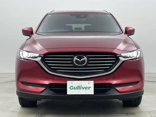 マツダ ＣＸ－８ XD プロアクティブ 岡山県 2019(平31)年 2.9万km ソウルレッドクリスタルM 純正ナビ/地デジ/Bluetooth/CD/DVD/360度ビューモニター/ALPINEフリップダウンモニター/ドライブレコーダー/ETC/パワーバックドア /ルーフレール /衝突被害軽減ブレーキ/レーダークルーズコントロール/ブラインドスポットモニター/ヘッドアップディスプレイ/純正フロアマット/純正19インチアルミホイール/パワーシート/ステアリングヒーター/LEDライト/オートライト /新車保証書/取扱説明書/スペアキー×1