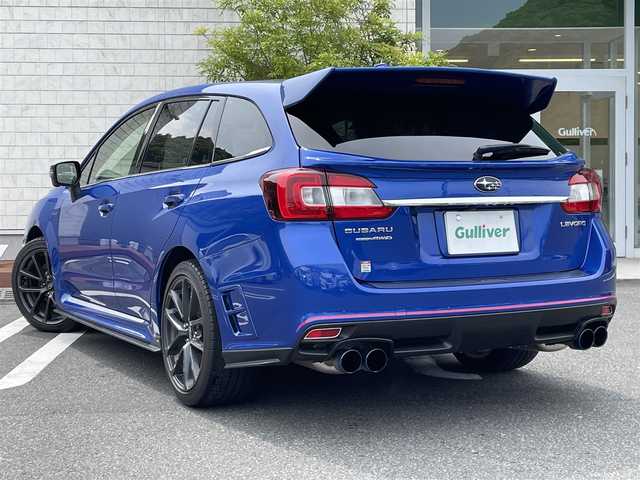 スバル レヴォーグ 1．6GTアイサイト Vスポーツ 愛媛県 2020(令2)年 5.4万km WRブルーパール STIエアロ/HKSマフラー(認証あり)/社外ナビ/・バック/フロント/サイドカメラ/・FM/AM/Bluetooth/フルセグTV/CD/DVD/アイサイト/・プリクラッシュブレーキ/・エマージェンシーレーンキープアシスト/・クルーズコントロール/パワーシート/シートヒーター/ドライブレコーダー/社外レーダー/社外メーター/ETC/18インチ純正アルミホイール/純正フロアマット/スマートキー２本/LEDヘッドライト