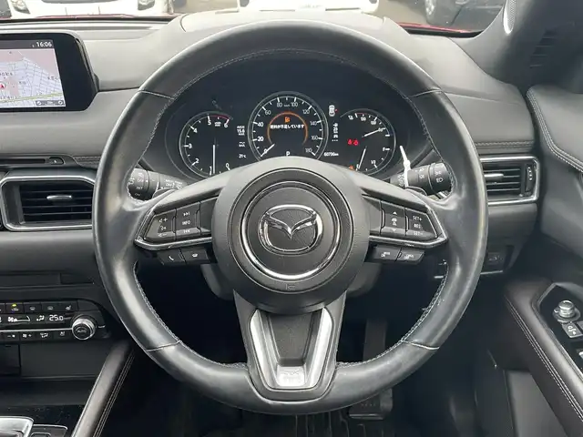 マツダ ＣＸ－５ XD エクスクルーシブモード 東京都 2018(平30)年 6.1万km ソウルレッドクリスタルM 純正ナビ/360°ビュー/シティブレーキサポート/ブラインドスポットモニタリング/レーンキープアシスト/クルーズコントロール/シートヒーター/ＥＴＣ/ドライブレコーダー/パワーシート/電動リアゲート