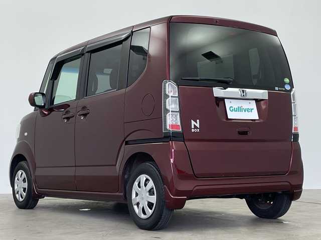 ホンダ Ｎ ＢＯＸ G Lパッケージ 鹿児島県 2012(平24)年 7.3万km プレミアムディープロッソパール 純正ナビ　/バックカメラ　/両側パワースライドドア　/ステアリングスイッチ　/ドアバイザー　/スマートキー　/プッシュスタートボタン　/ＥＣＯＮ　/純正フロアマット　/ベンチシート　/チップアップシート　/取扱説明書