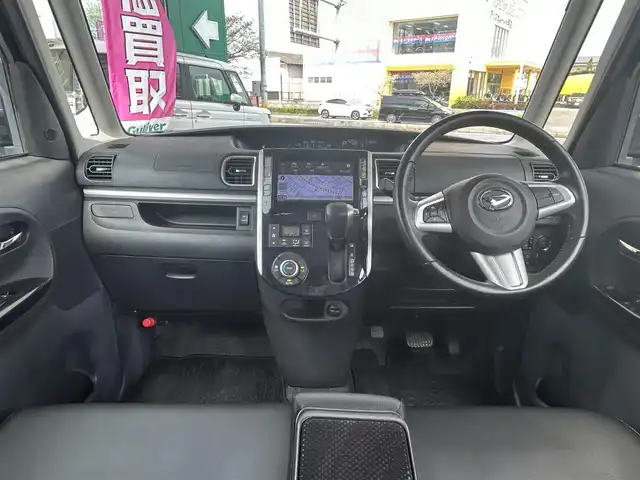ダイハツ タント カスタム RS トップED SA Ⅲ 茨城県 2018(平30)年 3.2万km ディープブルークリスタルマイカ エンジンスタートボタン/アイドリングストップ/スペアキー有/純正ナビ/Bluetooth/フルセグTV/ETC/純正アルミホイール/運転席ヒートシーター/両側パワースライドドア/全周囲カメラ/衝突警報機能/衝突回避支援ブレーキ機能/LEDライト/オートマチックハイビーム/ベンチシート