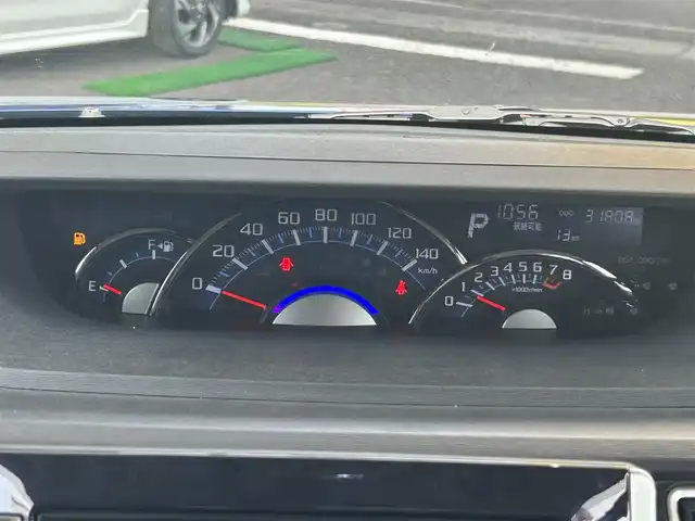 ダイハツ タント カスタム RS トップED SA Ⅲ 茨城県 2018(平30)年 3.2万km ディープブルークリスタルマイカ エンジンスタートボタン/アイドリングストップ/スペアキー有/純正ナビ/Bluetooth/フルセグTV/ETC/純正アルミホイール/運転席ヒートシーター/両側パワースライドドア/全周囲カメラ/衝突警報機能/衝突回避支援ブレーキ機能/LEDライト/オートマチックハイビーム/ベンチシート