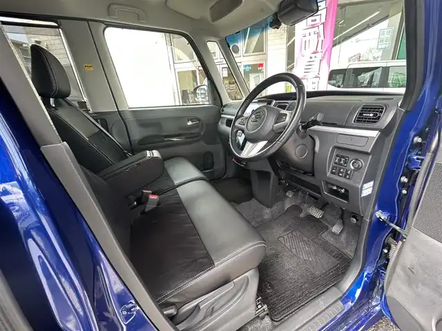 ダイハツ タント カスタム RS トップED SA Ⅲ 茨城県 2018(平30)年 3.2万km ディープブルークリスタルマイカ エンジンスタートボタン/アイドリングストップ/スペアキー有/純正ナビ/Bluetooth/フルセグTV/ETC/純正アルミホイール/運転席ヒートシーター/両側パワースライドドア/全周囲カメラ/衝突警報機能/衝突回避支援ブレーキ機能/LEDライト/オートマチックハイビーム/ベンチシート