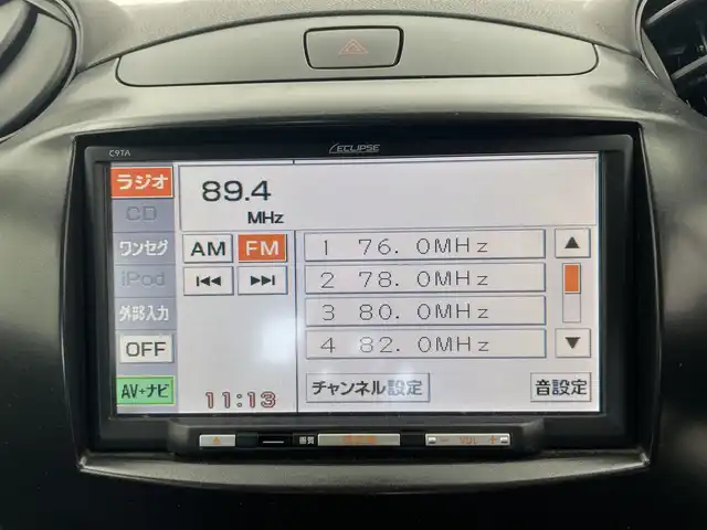 マツダ デミオ 13C スマートエディション 富山県 2010(平22)年 2.5万km ラディアントエボニーマイカ 社外ナビ（AM/FM/CD/ワンセグ）/ETC/純正フロアマット/ハロゲンライト/電動格納ミラー/リモコンキー/スペアキー/保証書/取扱説明書