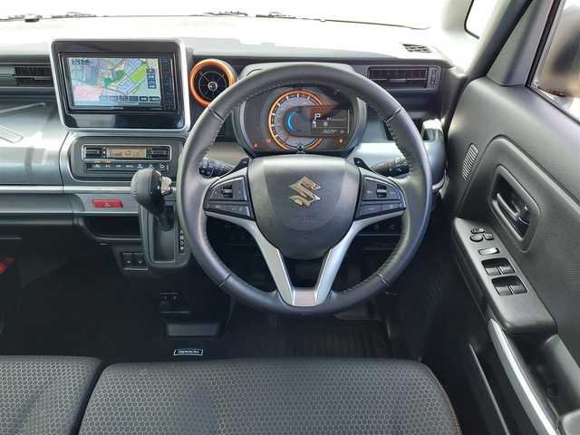 スズキ スペーシア ギア HYBRID XZターボ 東京都 2021(令3)年 2.6万km シフォンアイボリーM 社外ナビ/バックカメラ/ビルトインETC/ドライブレコーダー/両側パワースライドドア/シートヒーター/パドルシフト/衝突軽減ブレーキ/レーンキープアシスト/レーダークルーズコントロール/コーナーセンサー/LEDヘッドライト/スマートキー