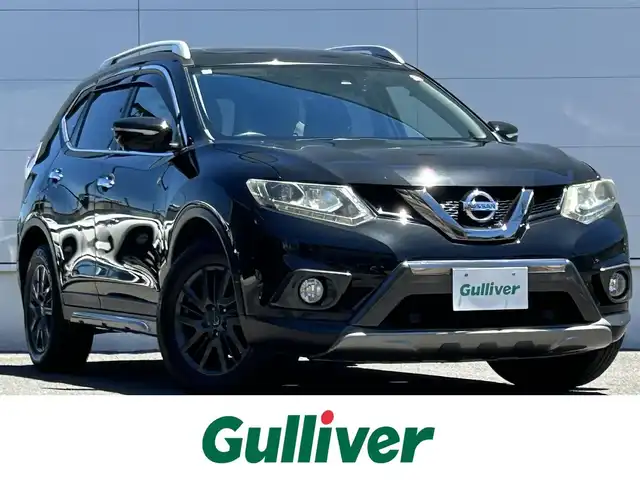 日産 エクストレイル 20Xt ブラックエクストリーマーX エマB 佐賀県 2016(平28)年 8万km ダイヤモンドブラック パノラミックガラスルーフ/エマージェンシーブレーキ/前後ソナー/後側方車両検知警報/車線逸脱警報/クルーズコントロール/純正SDナビ/・アラウンドビューモニター/・フルセグTV/BT/CD/DVD/純正17インチAW/ルーフレール/カプロンシート/シートヒーター/LEDヘッドライト/フォグランプ/オートライト/前後ドラレコ(DRY-TW8500)/ETC/スペアキー×１