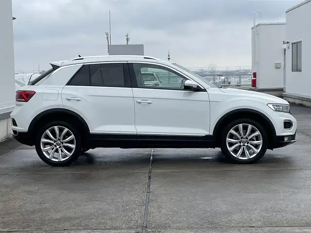 フォルクスワーゲン Ｔ－ロック TDI スポーツ 東京都 2021(令3)年 3.8万km 白 純正ナビ/BTオーディオ/Apple Car Play/Andoroido Auto/Bカメラ/コンビレザーシート/シートヒーター/ACC/BSM/レーンアシスト/パークディスタンス/ETCユニット