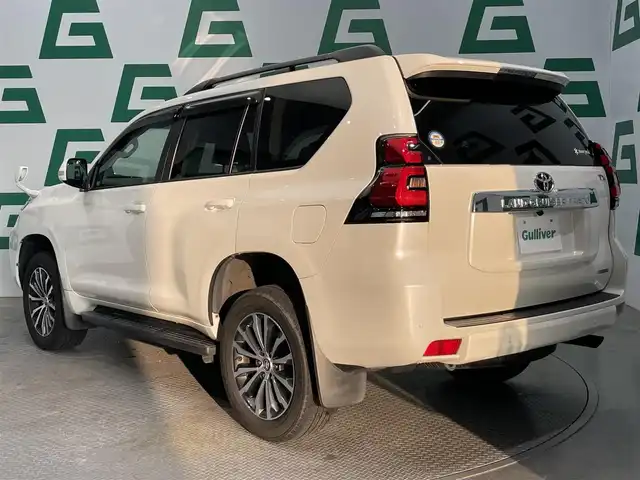 トヨタ ランドクルーザー プラド TX Lパッケージ 鹿児島県 2020(令2)年 4.9万km ホワイトパールクリスタルシャイン 禁煙車/純正ナビ/(フルセグTV/Bluetooth/DVD/CD)/サンルーフ/バックカメラ/Toyota Safety Sense/　・プリクラッシュセーフティ/　・レーンディパーチャーアラート/　・オートマチックハイビーム/　・レーダークルーズコントロール（ブレーキ制御付）/レザーシート/前席シートヒーター/シートベンチレーション/前席パワーシート/ドライブレコーダー/ETC/純正アルミホイール/純正フロアマット/LEDヘッドライト