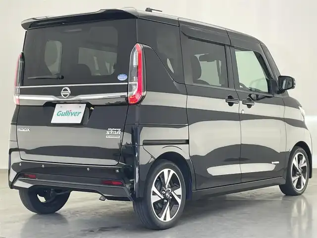 日産 ルークス HWS Gターボ プロパイロットED 愛知県 2020(令2)年 5.6万km ブラック 純正９型ナビ　フルセグＴＶ　Ｂｌｕｅｔｏｏｔｈ　プロパイロット　全方位カメラ　ハンズフリー両側パワスラ　ＬＥＤオートライト　コーナーセンサー　ＥＴＣ　エマージェンシーブレーキ　衝突軽減　フォグ　禁煙車