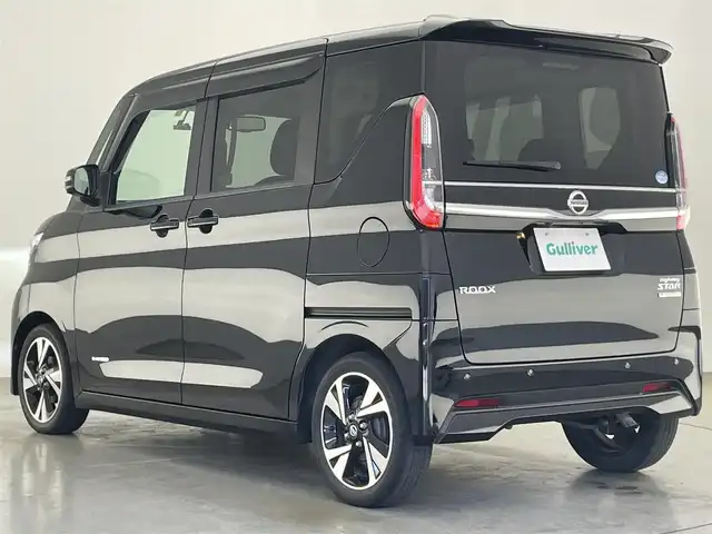 日産 ルークス HWS Gターボ プロパイロットED 愛知県 2020(令2)年 5.6万km ブラック 純正９型ナビ　フルセグＴＶ　Ｂｌｕｅｔｏｏｔｈ　プロパイロット　全方位カメラ　ハンズフリー両側パワスラ　ＬＥＤオートライト　コーナーセンサー　ＥＴＣ　エマージェンシーブレーキ　衝突軽減　フォグ　禁煙車