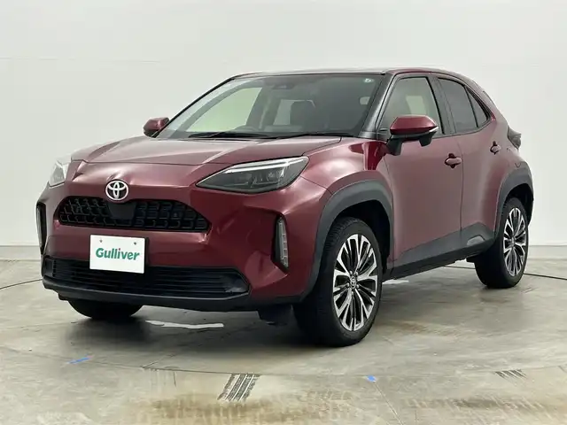 トヨタ ヤリスクロス Z 岡山県 2020(令2)年 3.8万km センシュアルレッドマイカ 純正8インチディスプレイオーディオ/Bluetooth/USB/AppleCarPlay/バックカメラ/ハーフレザーシート /シートヒーター /セーフティセンス /・プリクラッシュセーフティ/・レーンキープアシスト/・オートハイビーム /レーダークルーズコントロール/パワーシート /社外ドライブレコーダー/純正フロアマット/レベライザー/LEDライト/オートライト /プッシュスタート /スマートキー