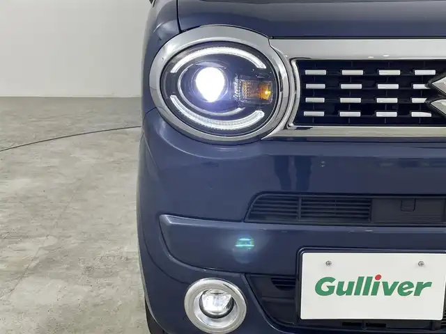 スズキ ワゴンＲ スマイル HYBRID X 福島県 2022(令4)年 3.3万km インディゴブルーメタリック/ホワイト2トーン 衝突被害軽減システム　/・車線逸脱警報　/・コーナーセンサー　/両側パワースライドドア　/シートヒーター　/プッシュスタート　/・スマートキー　/・スペアキー　/ＬＥＤライト/・オートライト　/純正フロアマット　/ウィンカーミラー/横滑り防止装置/・アイドリングストップ