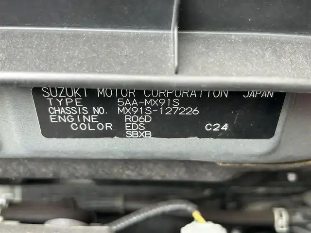 スズキ ワゴンＲ スマイル HYBRID X 静岡県 2022(令4)年 3.3万km インディゴブルーメタリック/ホワイト2トーン インディゴブルーメタリック＆ホワイト２トーン/デュアルカメラブレーキサポート/車線逸脱警報　/障害物センサー　/両側パワースライドドア　/シートヒーター　/プッシュスタート　/スマートキー　/スペアキー　/ＬＥＤヘッドライト/フォグランプ/オートライト　/純正フロアマット　/ウィンカーミラー/横滑り防止装置/アイドリングストップ