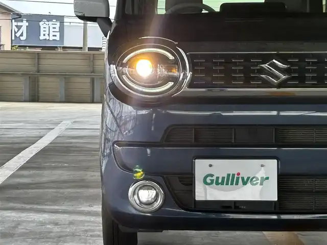 スズキ ワゴンＲ スマイル HYBRID X 静岡県 2022(令4)年 3.3万km インディゴブルーメタリック/ホワイト2トーン インディゴブルーメタリック＆ホワイト２トーン/デュアルカメラブレーキサポート/車線逸脱警報　/障害物センサー　/両側パワースライドドア　/シートヒーター　/プッシュスタート　/スマートキー　/スペアキー　/ＬＥＤヘッドライト/フォグランプ/オートライト　/純正フロアマット　/ウィンカーミラー/横滑り防止装置/アイドリングストップ
