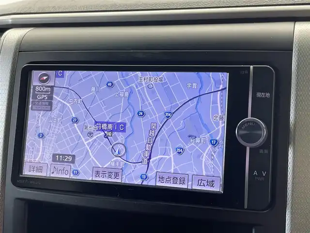 トヨタ ヴェルファイア 2．4Z 群馬県 2012(平24)年 7.3万km ブラック フリップダウンモニター　純正７インチナビ　バックカメラ　両側パワースライドドア　ＨＩＤオートライト　純正１８インチＡＷ　ステアリングリモコン　コーナーセンサー　スマートキー　ＥＴＣ　ドラレコ　禁煙車