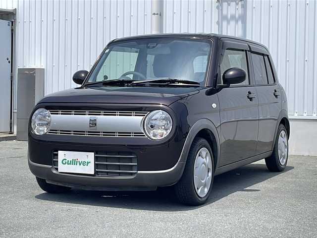 スズキ ラパン L 三重県 2015(平27)年 2.2万km アーバンブラウンパールメタリック プッシュスタート/横滑り防止/アイドリングストップ/衝突軽減ブレーキ/ビルトインETC/電動格納ミラー/シートヒーター(D席)/社外SDナビ(AM/FM/CD/DVD/TV/BT)/ワンセグTV/純正ドアバイザー/純正フロアマット/純正ホイールキャップ(R14)/スマホスタンド/保証書/禁煙車