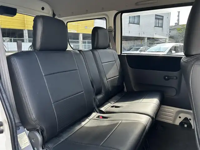 ホンダ バモス ホビオ M 和歌山県 2005(平17)年 10.4万km プレミアムホワイトパール 社外レザー調シートカバー/社外LEDヘッドライト/純正CD/キーレス