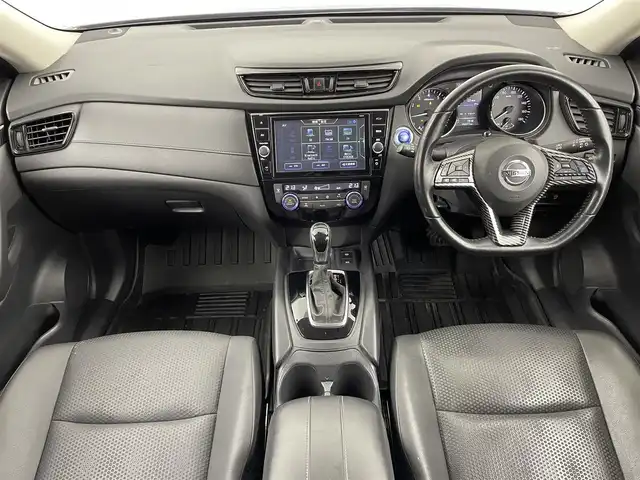 日産 エクストレイル 20Xi 大阪府 2022(令4)年 6.7万km シャイニングブルー プロパイロット/インテリジェントエマージェンシーブレーキ/車線逸脱防止支援システム/純正ナビ/　CD/DVD/BT/フルセグTV/インテリジェントアラウンドビューモニター/パワーバックドア/アダプティブクルーズコントロール/LEDヘッドライト/レザーシート/前席パワーシート/全席シートヒーター/社外17インチアルミホイール/ルーフレール/インテリジェントルームミラー/スマートキー/ETC/電動パーキングブレーキ/オートブレーキホールド/アイドリングストップ/フロアマット/電動格納ミラー